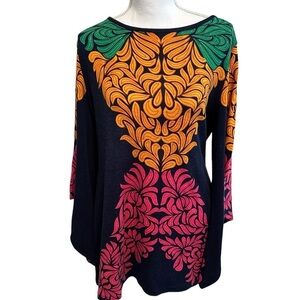 Anthropologie Aryeh Multi-colored Plus-Sized Sweater
